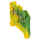 LEGRAND - Borna Viking 3 con resorte - 1 unión/2 conduct -1entr./1sal.-verde/amarillo - paso 5
