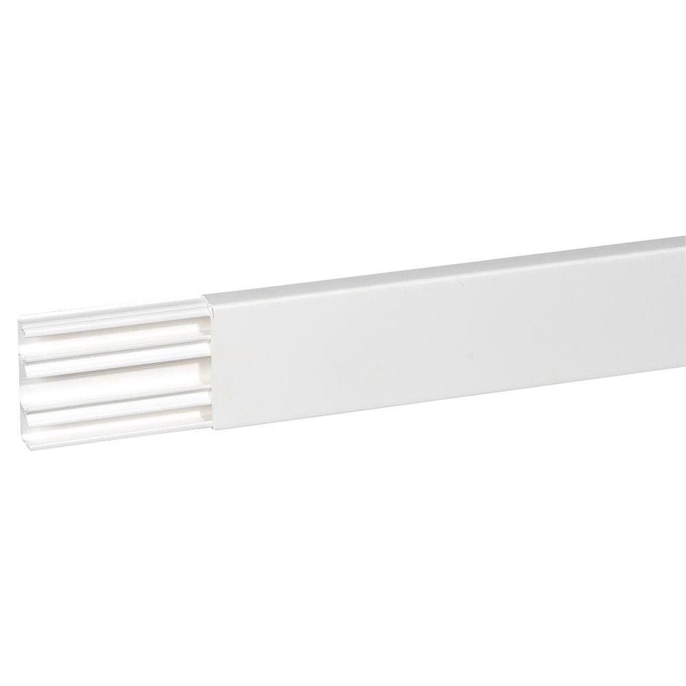 LEGRAND - Moldura DLPlus 75x20 - 3 comp. - L. 2,1m - Blanco