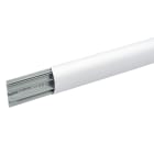 LEGRAND - Canal de suelo pasacables - 75x18mm - 3 compartimentos - L. 2m - con tapa - Aluminio