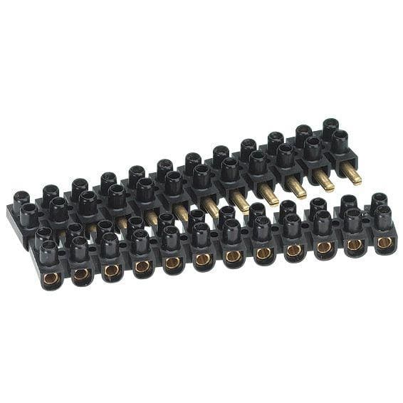 LEGRAND - Regleta de conexión Suprem. Enchufable. Capacidad de la borna 10mm². Negra
