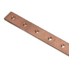 LEGRAND - Barra cobre con taladros roscados - 12x2mm - 110A admitidos - Longitud 990mm