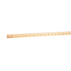 LEGRAND - Barra cobre plana rígida - 18x4mm - 245/200A admitidos - Longitud 990mm