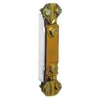 LEGRAND - Puente de corte con bornas para conductores de Ø6 a 12mm. Pletina plástica de 95x20mm. Longitud total 125mm