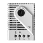 LEGRAND - Termostato -para caja/armario -10A, 250 V~-IP 20 - Regulable de 5 a 60° - Fijación en carril