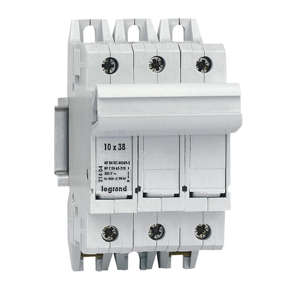 LEGRAND - Cortacircuitos seccionable - SP 38 - 3P - cartucho fusible 10x38