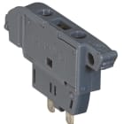 LEGRAND - Maneta Borna Viking 3 seccionable tornillo/resorte - cartucho fusible 5x20