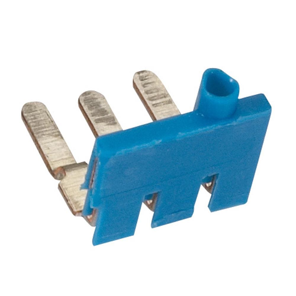 LEGRAND - Peine para Borna Viking 3 tornillos 3 pisos - para 12 bornas de paso de 5mm - azul