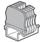 LEGRAND - Tapa terminal para Borna Viking 3 con tornillos - 1 entrada/1 salida - paso 12 y 15