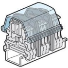 LEGRAND - Pantalla de protección para Borna Viking 3 - para cortar - 1 entrada/1 salida - paso 5, 8, 6, 10