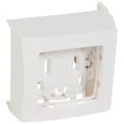 LEGRAND - Placa de superficie para mecanismo OTEO - 1 elemento - para montar en molduras DLPlus alt. 16 - Blanco