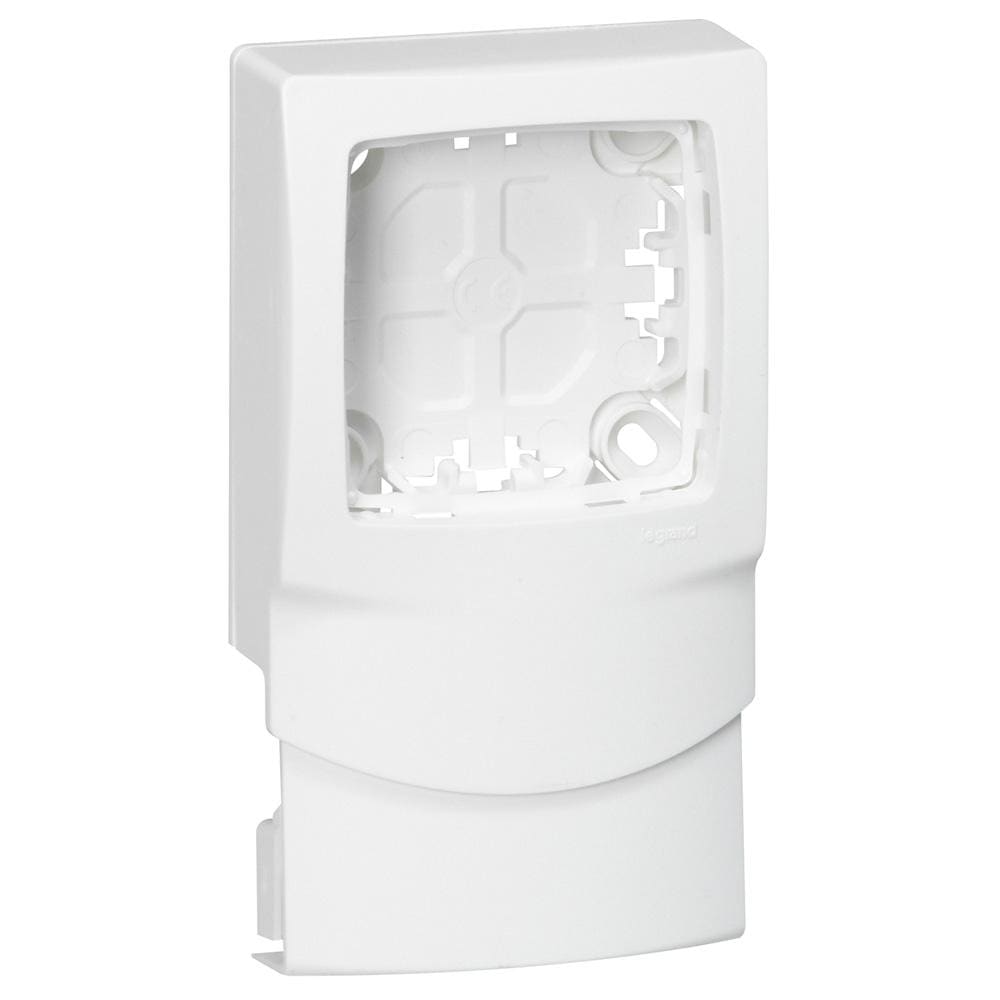 LEGRAND - Placa de superficie para mecanismo OTEO - 1 elemento - para montar en las molduras DLPlus alt. 16 - Blanco