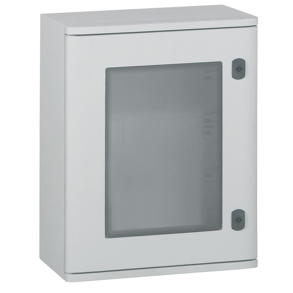 LEGRAND - Caja poliéster Marina - IP66 IK10 - RAL 7035 - 400x300x206mm - puerta de cristal