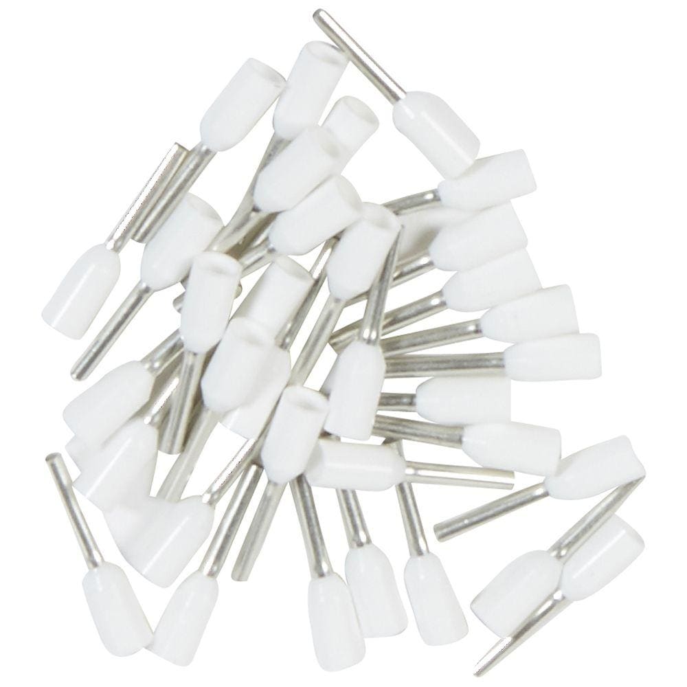 LEGRAND - Punteras Starfix - simples individuales - sección 0,5mm - Blanco