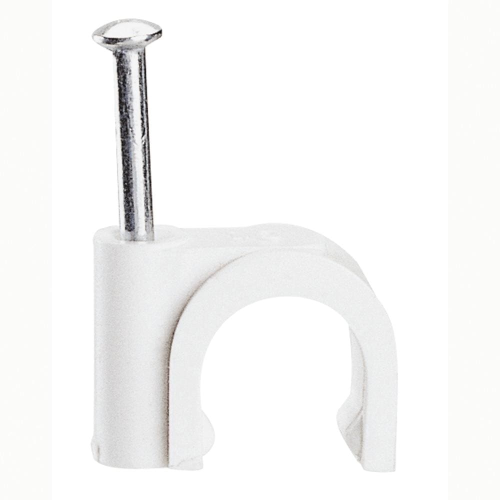 LEGRAND - Grapillones Fixfor para cable de Ø6, longitud 25mm - Blanco