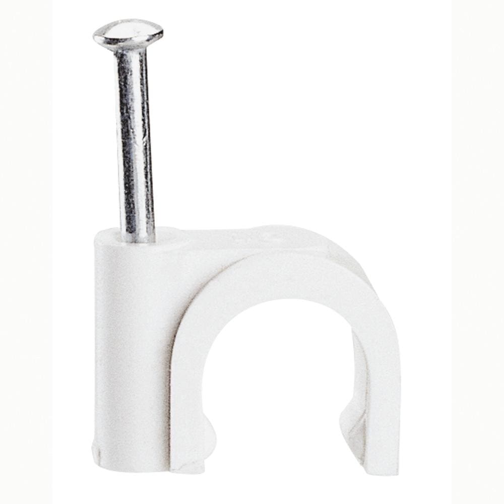 LEGRAND - Grapillones Fixfor para cable de Ø8, longitud 25mm - Blanco