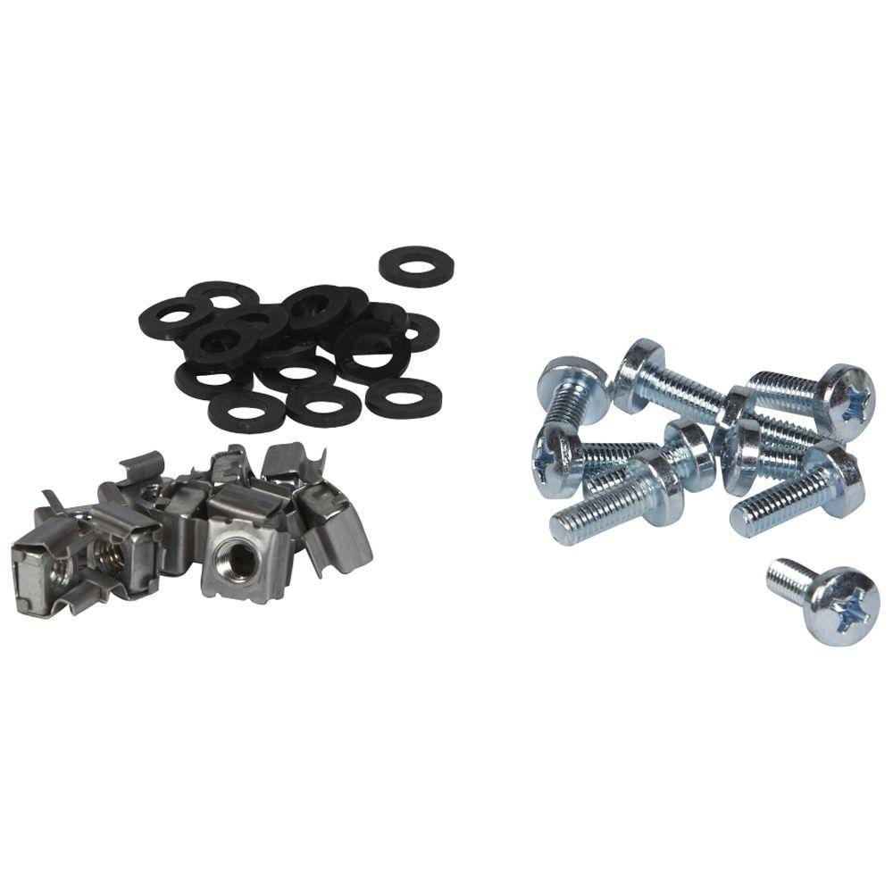 LEGRAND - Bolsa de 50 tuercas enjauladas 8,5mm/arandelas plásticas/tornillos M6 - LCS²