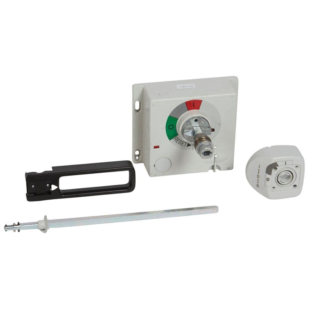LEGRAND - Mando rotativo estándar - prolongado sobre puerta DPX³ 1600 - IP 55 - Negro