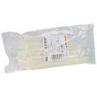 LEGRAND - Brida Colring. Ancho 4,6mm. Longitud 180mm. En bolsa de 100 unidades. Transparente