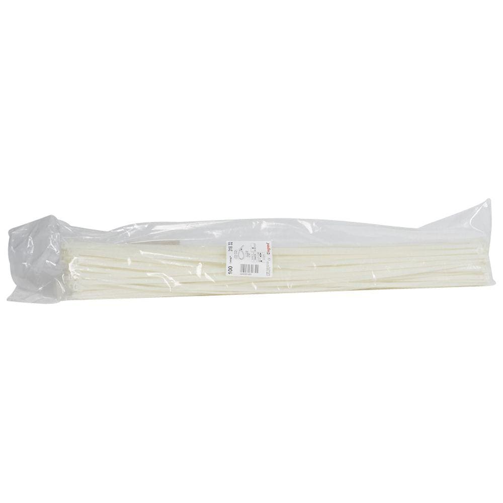 LEGRAND - Brida Colring. Ancho 7,6mm. Longitud 720mm. En bolsa de 100 unidades. Transparente