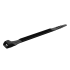 LEGRAND - Brida Colson. Ancho 9mm. Longitud 123mm. Con protección U.V., resiste altas temperaturas. Estriado exterior. Negra