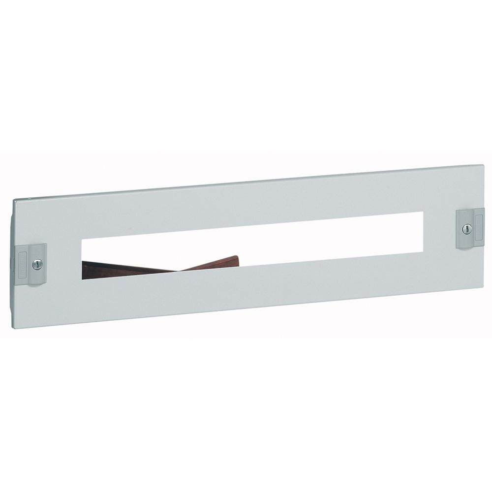 LEGRAND - Tapa cubrebornas metal XL³ 800/4000 - 1/4 de vuelta - para equipo mod - Alt. 150mm - 24 módulos