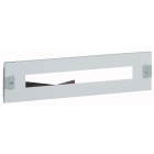 LEGRAND - Tapa cubrebornas metal XL³ 800/4000 - 1/4 de vuelta - para equipo mod - Alt. 150mm - 24 módulos