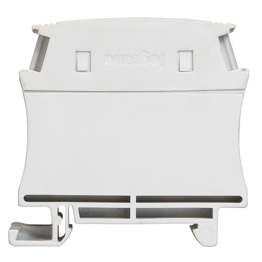 LEGRAND - Borna Viking 3 con tornillo - 1 unión - 1 entrada/1 salida - gris - paso 22