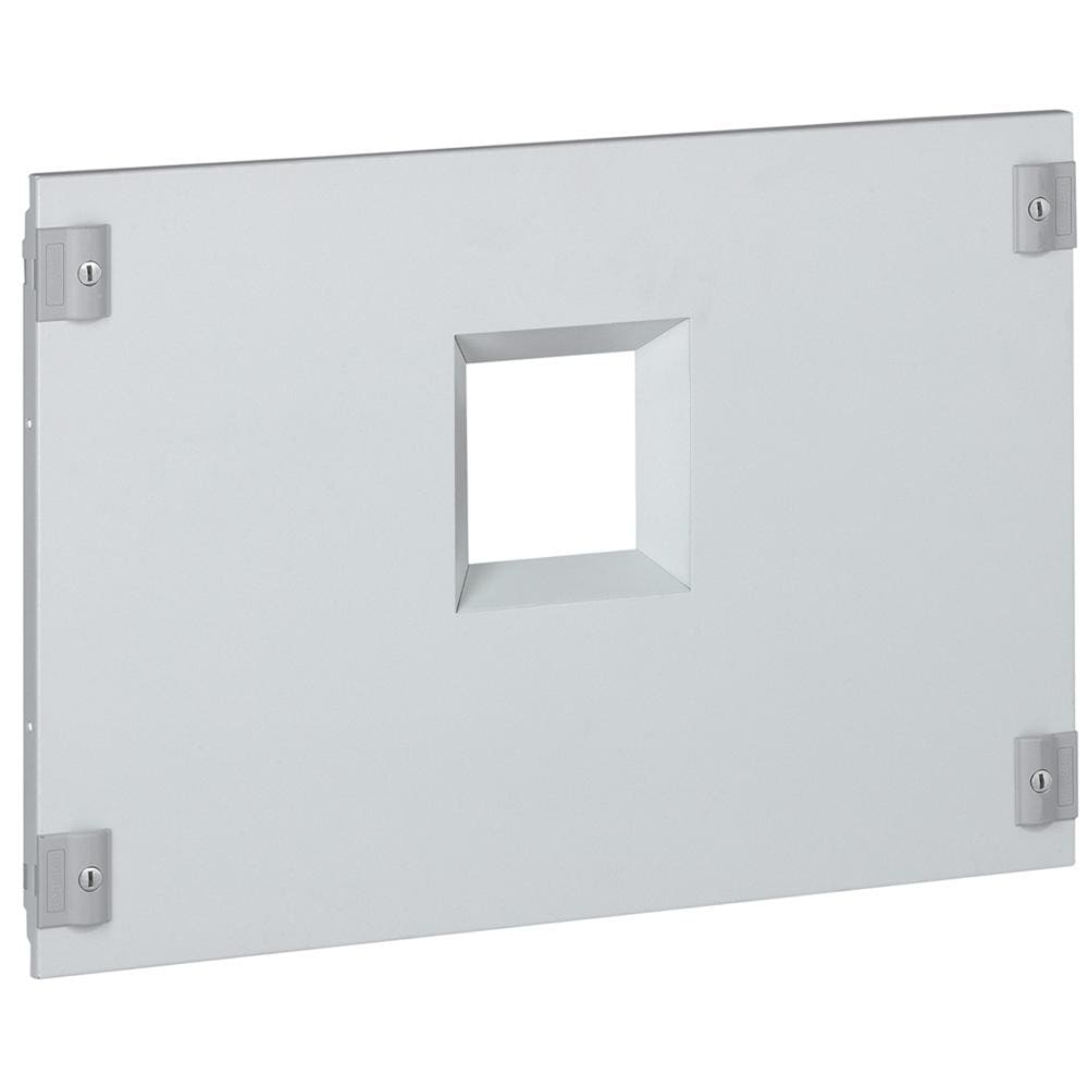LEGRAND - Tapa cubrebornas metal XL³ 800/4000 - 1/4 de vuelta - 1 DPX-IS 1600 - horizontal - Alt. 400mm - 24 módulos