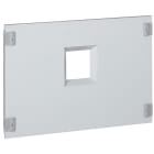 LEGRAND - Tapa cubrebornas metal XL³ 800/4000 - 1/4 de vuelta - 1 DPX-IS 1600 - horizontal - Alt. 400mm - 24 módulos