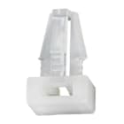 LEGRAND - Soporte a presión Colring para brida de ancho máx. 4,6mm. Incoloro