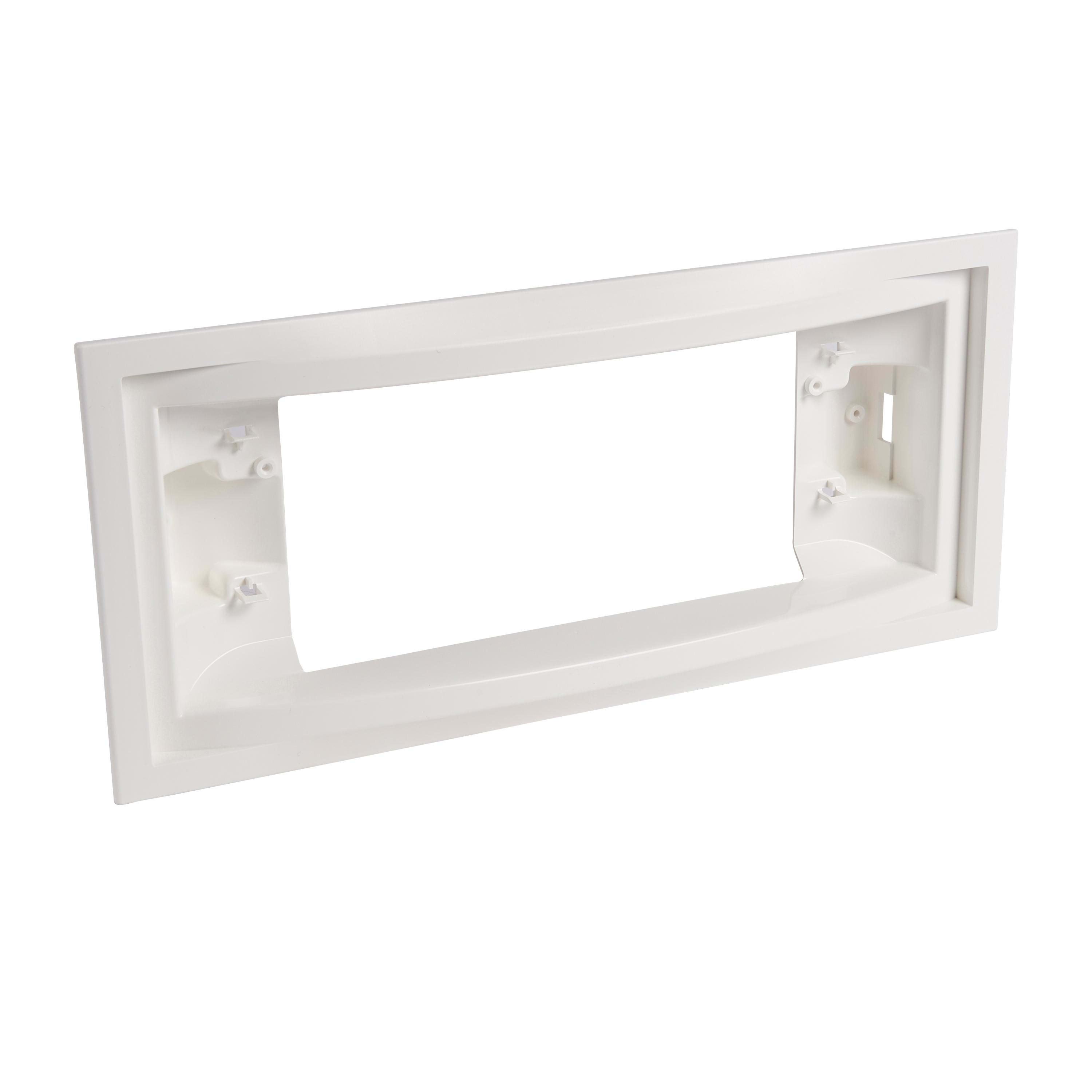 LEGRAND - Caja de empotrar G5 LED- instalación en falso techo o tabique prefabricado - blanca