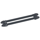 LEGRAND - Portaetiquetas Duplix - 14 caracteres - negro