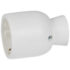 LEGRAND - Base 2P+T 1 6A Salida cable recta . Blanco