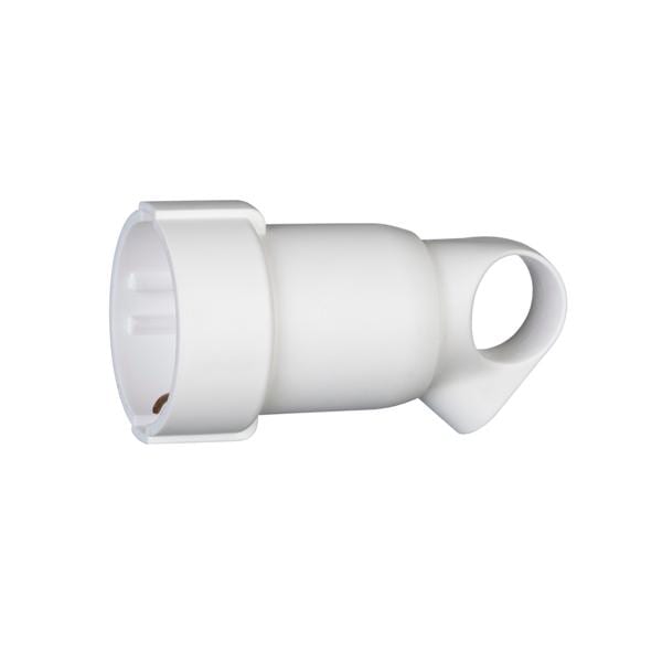 LEGRAND - Base 2P+T 16A con anillo tirador. Blanco