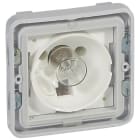 LEGRAND - Piloto de balizado Plexo modular gris/blanco - para lámpara E10 - 230 V