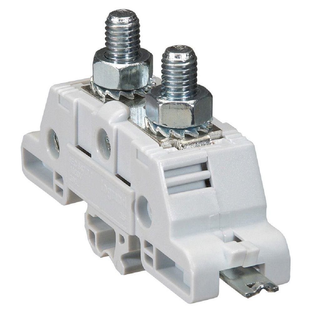 LEGRAND - Borna de potencia con rangos Viking 3 - para barra/terminal - M8 - paso 26