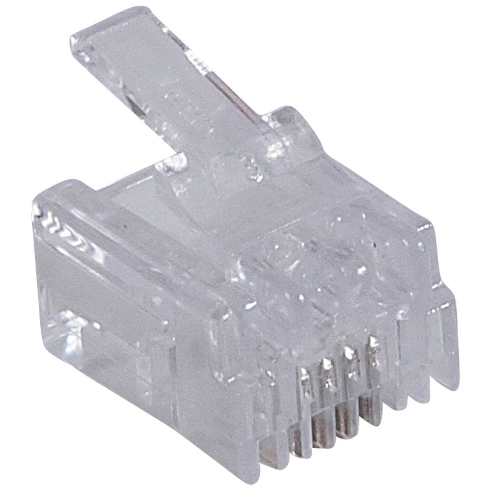 LEGRAND - Clavija RJ 11 - 4 contactos - an. 9,65mm