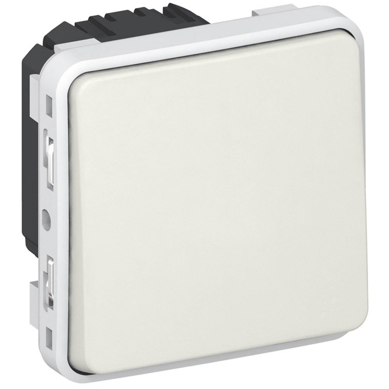 LEGRAND - Pulsador NA Plexo modular blanco- 10 A