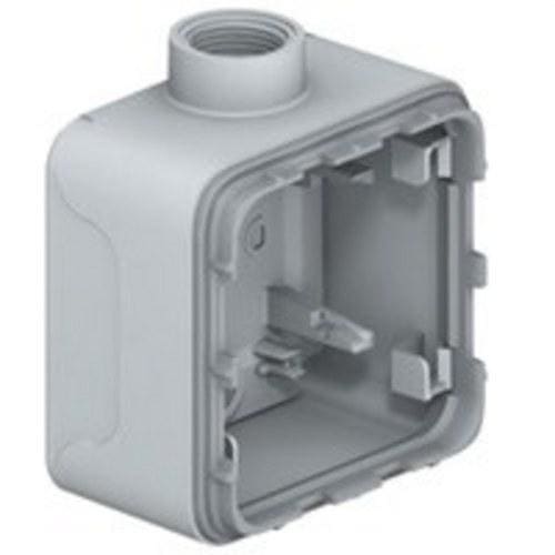 LEGRAND - Caja para prensaestopa Plexo modular gris - 1 elemento - ISO 20