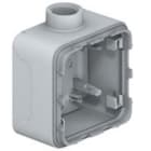 LEGRAND - Caja para prensaestopa Plexo modular gris - 1 elemento - ISO 20