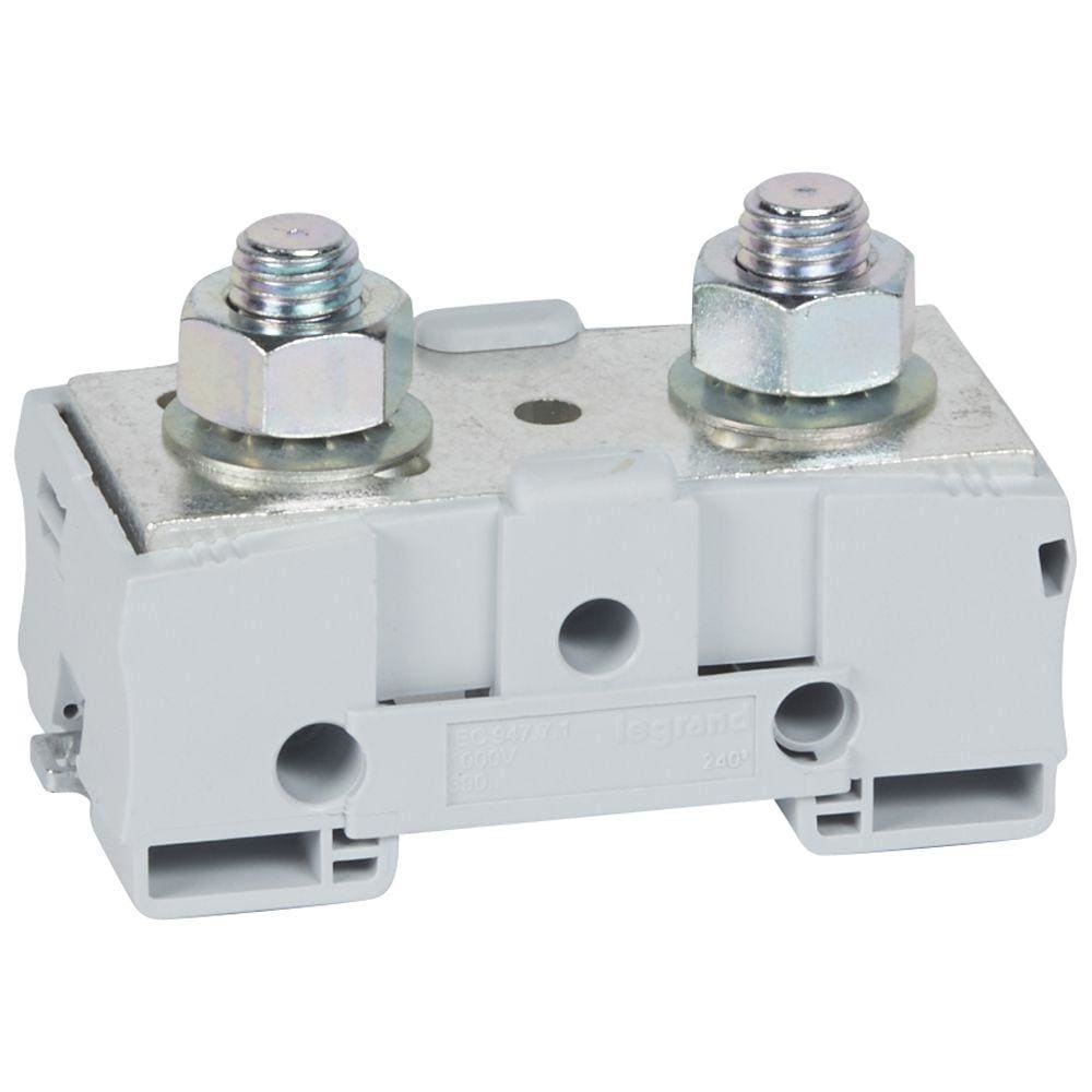 LEGRAND - Borna de potencia Viking 3 - carriles simétricos - M12 - paso 46 - an. 35mm