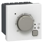 LEGRAND - Termostato electrónico de ambiente Mosaic - 2 módulos - 5 a 30 °C - Blanco