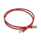 LEGRAND - Latiguillo C6A SF/UTP LSZH Color rojo L. 1 m