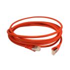 LEGRAND - Latiguillo C6A SF/UTP LSZH Color rojo L. 3 m
