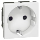 LEGRAND - Base de corriente Mosaic - 2P+T - 2 módulos - Embornamiento automático - Blanco