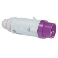 LEGRAND - Clavija aérea P17, 32A, 20/25V~, 2P, IP44, IK09. MTB Morado