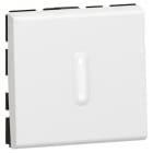 LEGRAND - Conmutador visor 10AX 2 módulos MOSAIC-II