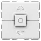 LEGRAND - Pulsador para persianas Mosaic - 2 módulos - Blanco