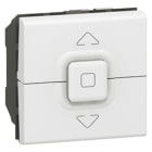 LEGRAND - Interruptor para persianas Mosaic - 2 módulos - Blanco