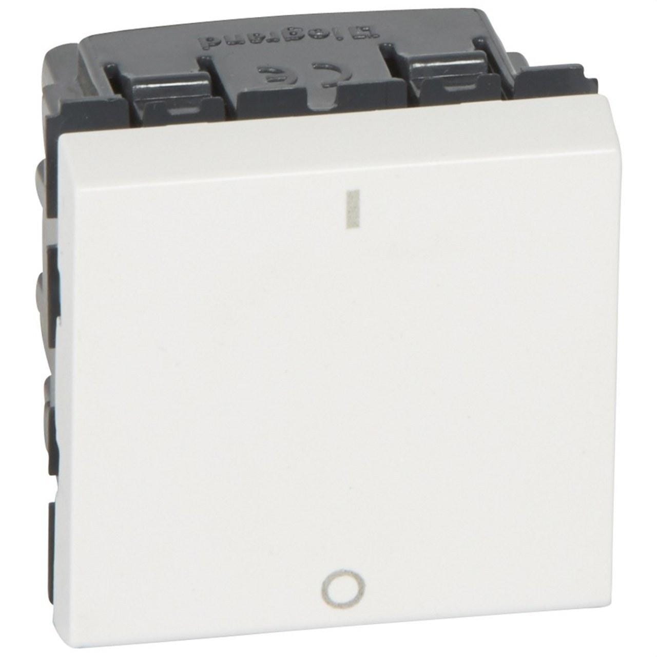 LEGRAND - Interruptor bipolar 20A 2 módulos MOSAIC-II